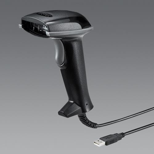 サンワサプライ 1次元バーコードリーダー(自動読取対応/スタンド付) EA764DA-2 4550061530405【別送品】