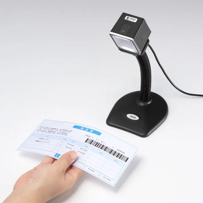 サンワサプライ 2次元バーコードリーダー(卓上式) EA764DA-9 4550061000342【別送品】