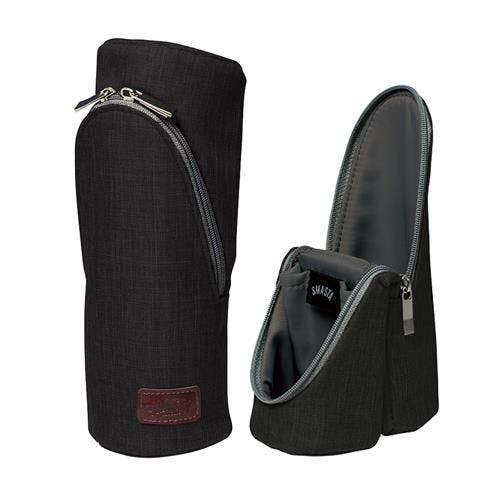 立つペンケース(ブラック) 70x60x185mm EA765FM-71 4550061983959【別送品】