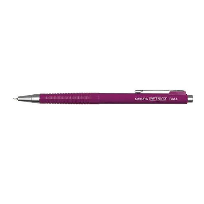 サクラクレパス 0.4mm ボールペン(黒/ワインレッド) 筆記具 4550061823057 EA765MV-304(CDC)【別送品】