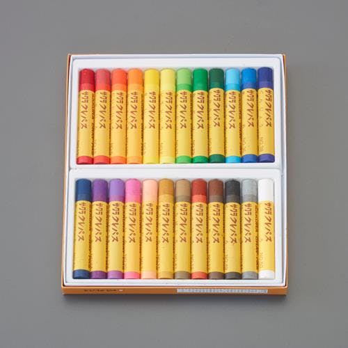 サクラクレパス クレパス(油性) [太巻] 24本組 EA765MV-504