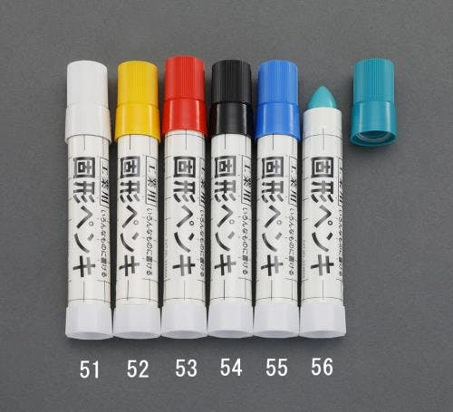 サクラクレパス 油性固形ペンキ(工業用/10本) [青] EA765MV-55B 4550061705551【別送品】