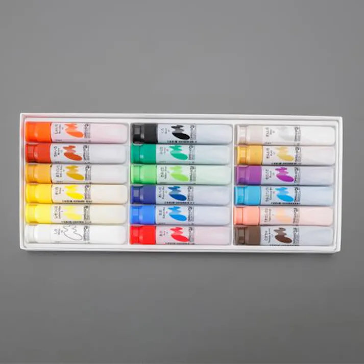 サクラクレパス 18本組 水彩絵具 画材 4550061775639 EA765MV-603(CDC)【別送品】