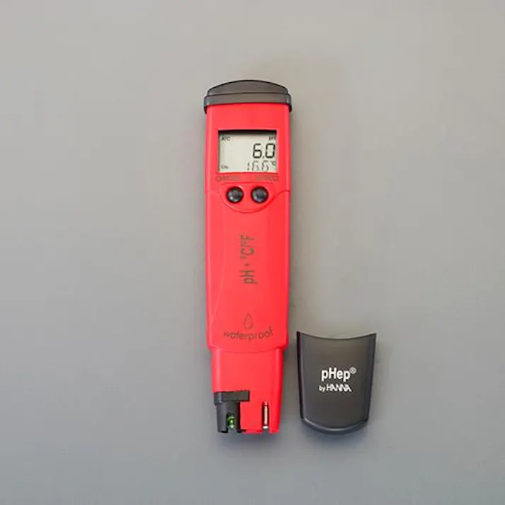 ハンナインスツルメンツ 防水PHメーター 水質・ガス計測 4550061428252 EA776AC-1A(CDC)【別送品】