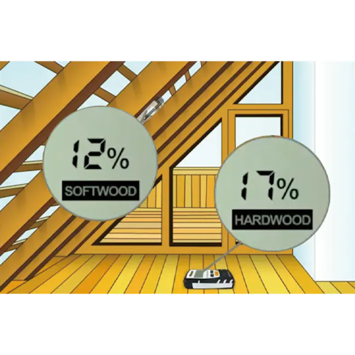 コンパクト水分計(木材・建築素材用) EA776B-51 4550061960929【別送品】