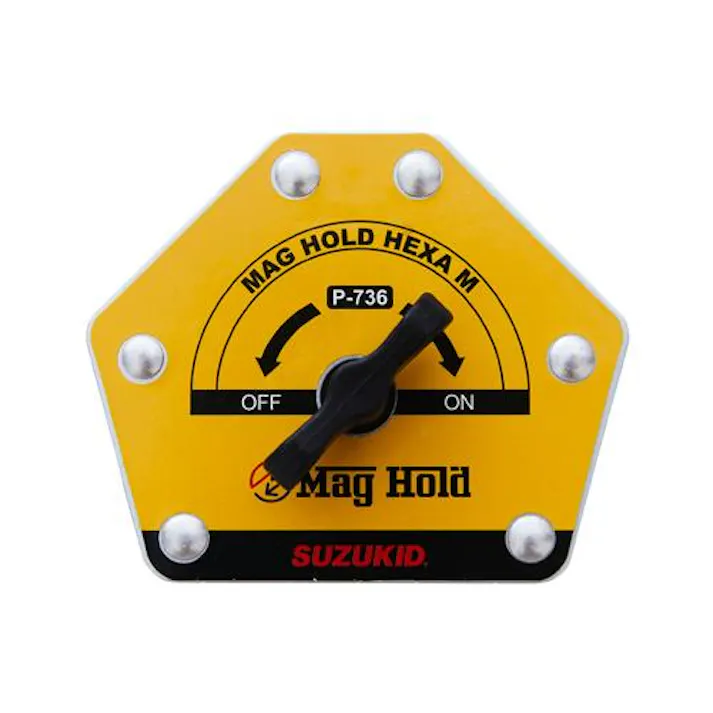 スター電器製造(SUZUKID) 96x 80x36mm/25kg マグネットホルダー(切替式) 溶接用支持具 4550061628683 EA781BM-6(CDC)【別送品】
