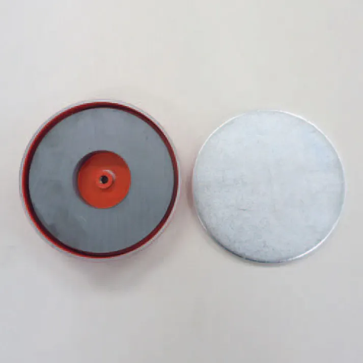 強力マグネットフック φ100x15.5mm/550N EA781ED-7 4548745973914【別送品】
