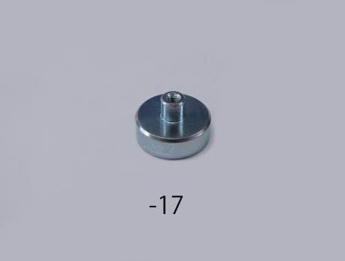 強力マグネット φ25x7.0mm/M4x0.7/150N EA781EF-17 4548745979312【別送品】