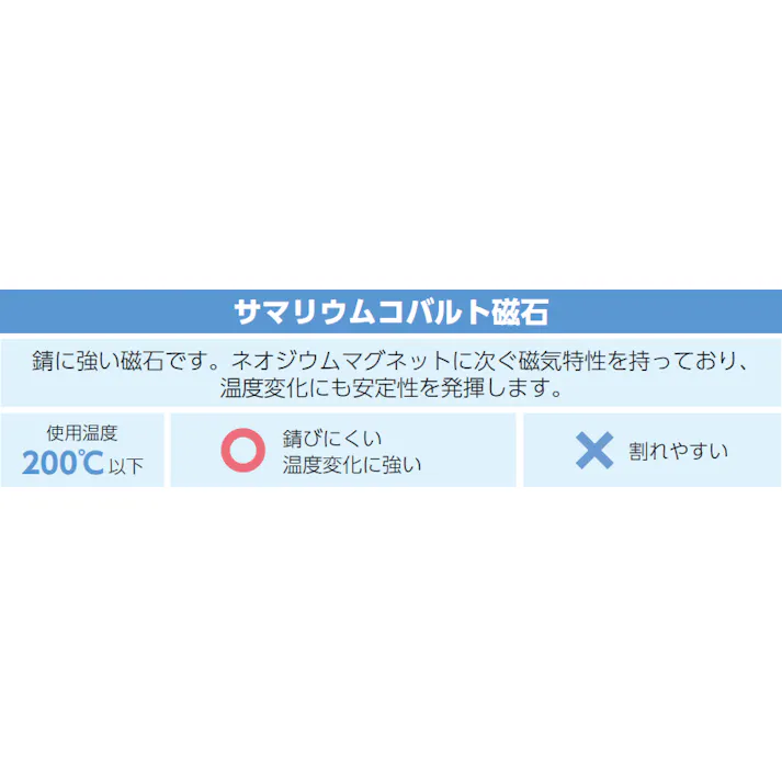 強力マグネット φ32x7.0mm/M5x0.8/220N EA781EF-18 4548745979329【別送品】