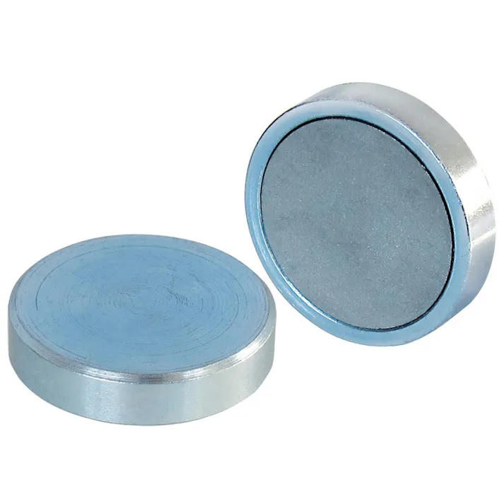ESCO φ80x 18mm/600N 強力マグネット ねじ付マグネット 4548745981025 EA781EH-10(CDC)【別送品】