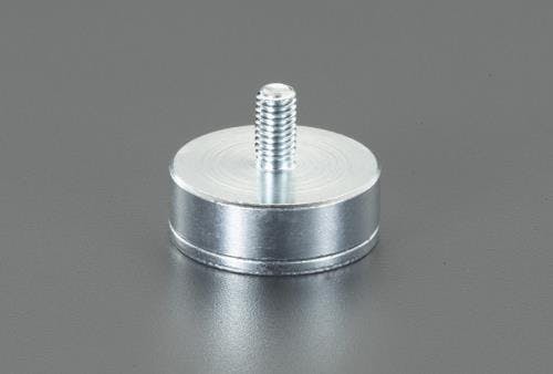 ESCO φ20x 6mm/140N 強力マグネット ねじ付マグネット