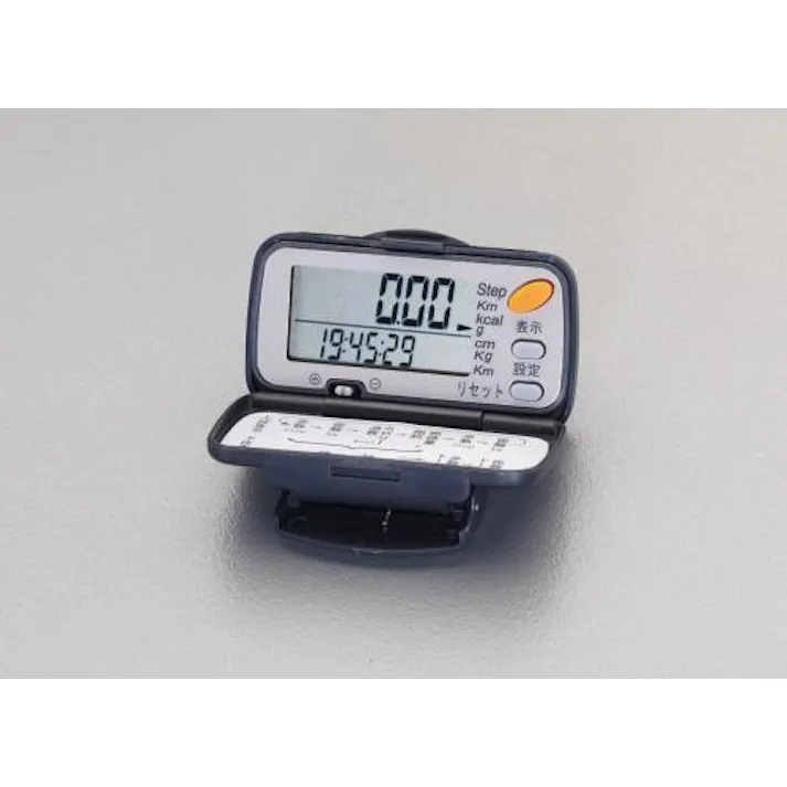 ESCO 64x37x28mm 歩数計 健康器具 4548745379846 EA791A-32(CDC)【別送品】