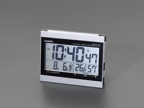 カシオ(CASIO) 置時計(デジタル) 121x150x67mm [電波] EA798CA-76B 4518340934986【別送品】