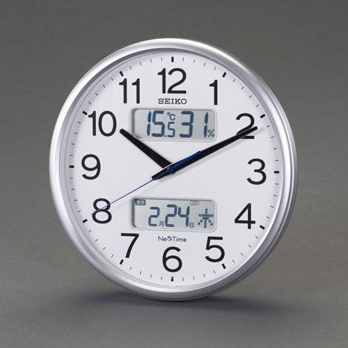 セイコー(SEIKO) 掛時計 φ350mm [ハイブリット電波] EA798CC-130 4550061939994【別送品】