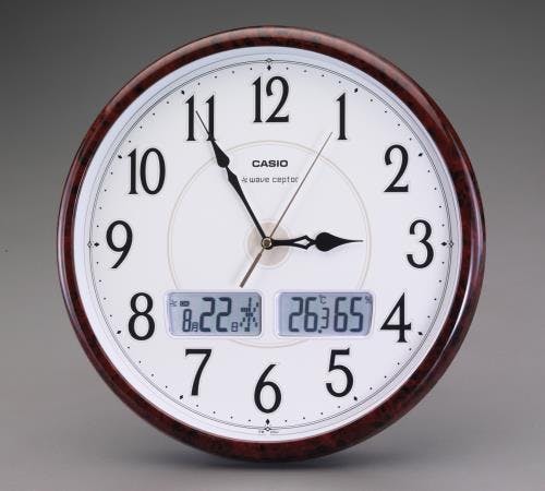 カシオ(CASIO) 掛時計 φ340mm [電波] EA798CD-14A 4548745725339【別送品】