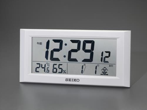 セイコー(SEIKO) 掛・置兼用時計 247x508x46mm [衛星電波] EA798CS-1 4550061042434【別送品】