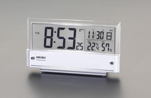 セイコー(SEIKO) 置時計(シースルーパネル) 107x190x41mm [電波] EA798CS-52B 4548745051469【別送品】