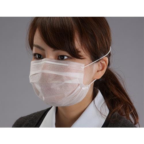 東京メディカル マスク(二層使い捨て・オーバーヘッド/50枚) EA800MH-11A 4550061465073【別送品】