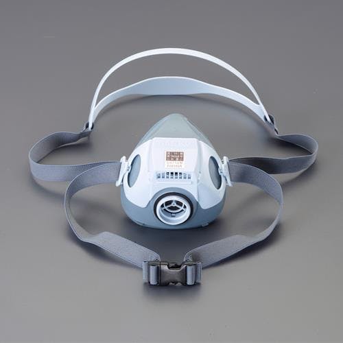 三光化学工業 吸収缶交換マスク(1缶式) EA800MS-6A 4550061457450【別送品】