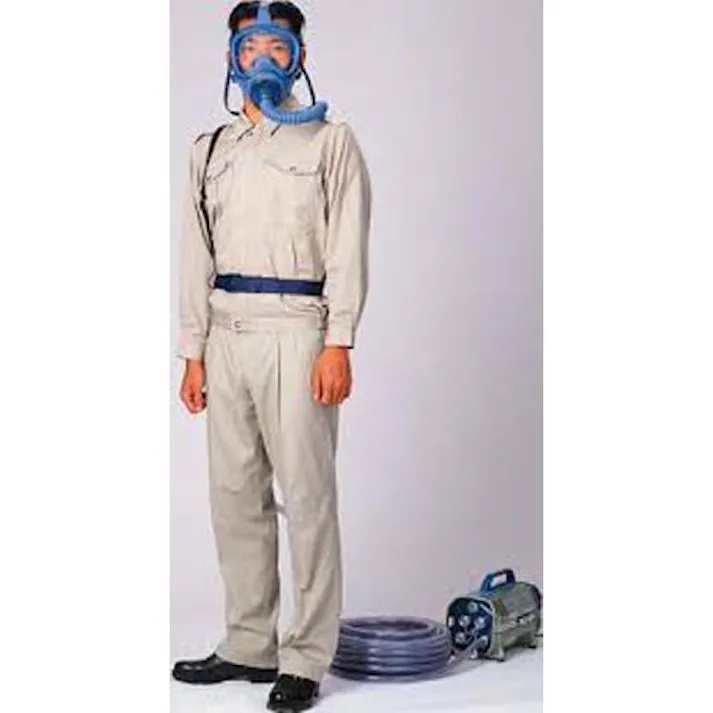 送気マスク(電動送風機型/1本蛇管) EA800MT-6 4550061108284【別送品】