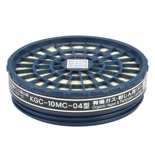 直結式吸収缶(有機ガス用/防塵) EA800MX-113 4550061110379【別送品】