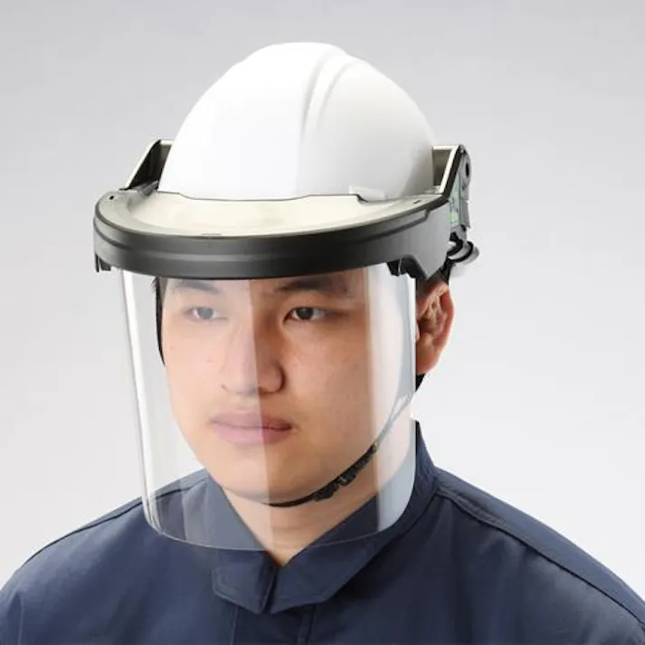 トーヨーセフティー フェイスプロテクター(ヘルメット取付型) ゴーグル・めがね 4550061920961 EA800PB-13(CDC)【別送品】