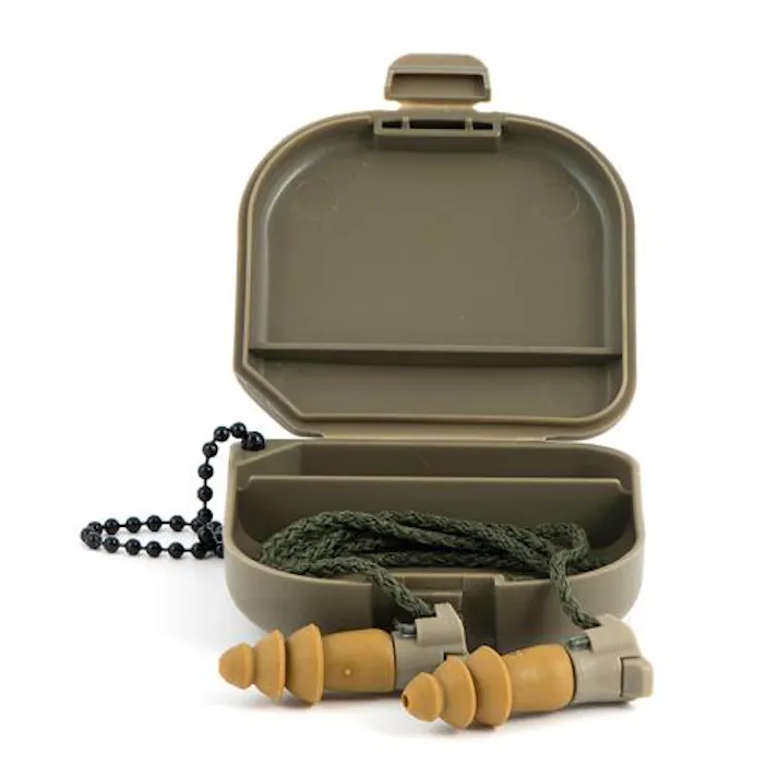 ESCO 耳栓(BATTLEPLUG/衝撃音遮音/S) イヤーマフ・耳栓 4550061825198 EA800VM-46(CDC)【別送品】