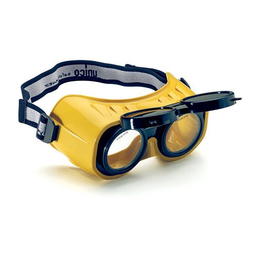 ゴーグル(電気熔接用) #10 EA800YE 4518340076945【別送品】 | 作業