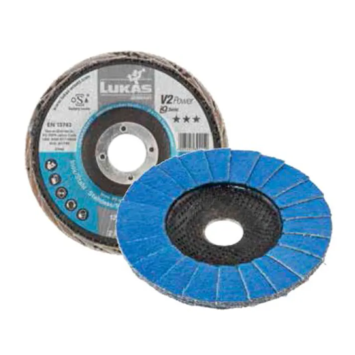 ESCO # 40/100mm フラップディスク(ステンレス用) ディスクグラインダ用オフセット・フレキシブル砥石、ワイヤーブラシ 4550061525104 EA809AL-21(CDC)【別送品】