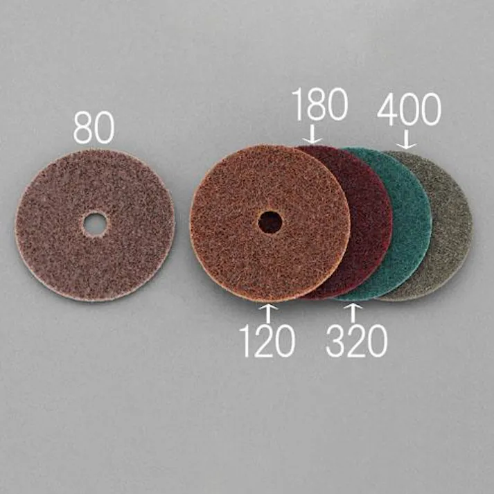 ESCO 100mm/#180 ディスクペーパー(2枚) ディスクグラインダ用オフセット・フレキシブル砥石、ワイヤーブラシ 4548745810172 EA809MB-180(CDC)【別送品】