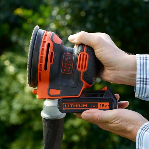 BLACK+DECKER(ブラック・アンド・デッカー) DC18V ランダムサンダー(充電式) BLACK+DECKER:電動工具  4550061903445 EA809XV-2(CDC)【別送品】 | 電動工具 | ホームセンター通販【カインズ】