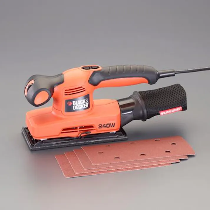 BLACK+DECKER(ブラック・アンド・デッカー) オービタルサンダー AC100V/240W EA809XV-4 4550061904480【別送品】