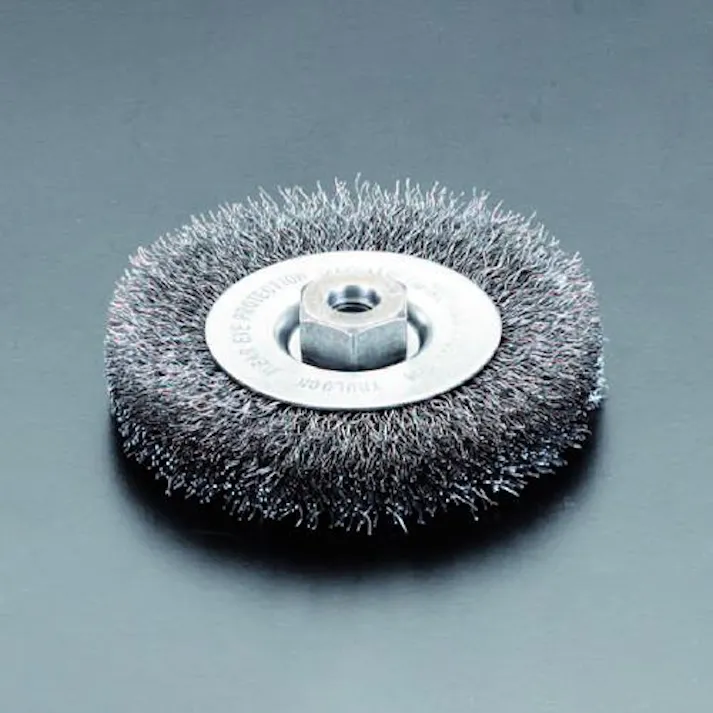 ワイヤーホイール(スチール製) 100mm/M10 EA809YP-11 4518340584488【別送品】