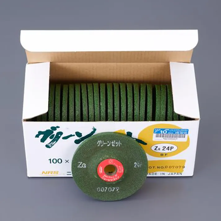 ニューレジストン(NRS) 100x6mm/ZG24P オフセット型砥石(5枚) ディスクグラインダ用オフセット・フレキシブル砥石、ワイヤーブラシ 4550061495025 EA809ZL-124(CDC)【別送品】