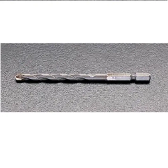 ミヤナガ 4.0x150mm 六角軸ロングドリル(ブロック・モルタル用) コンクリートドリル、コンクリート・ダイヤモンドコアドリル、チゼル 4550061810729 EA811AD-140(CDC)【別送品】