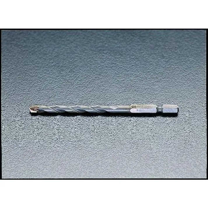 ミヤナガ 6.0mm 六角軸ドリル(ブロック・モルタル用) コンクリートドリル、コンクリート・ダイヤモンドコアドリル、チゼル 4518340579446 EA811AD-6(CDC)【別送品】