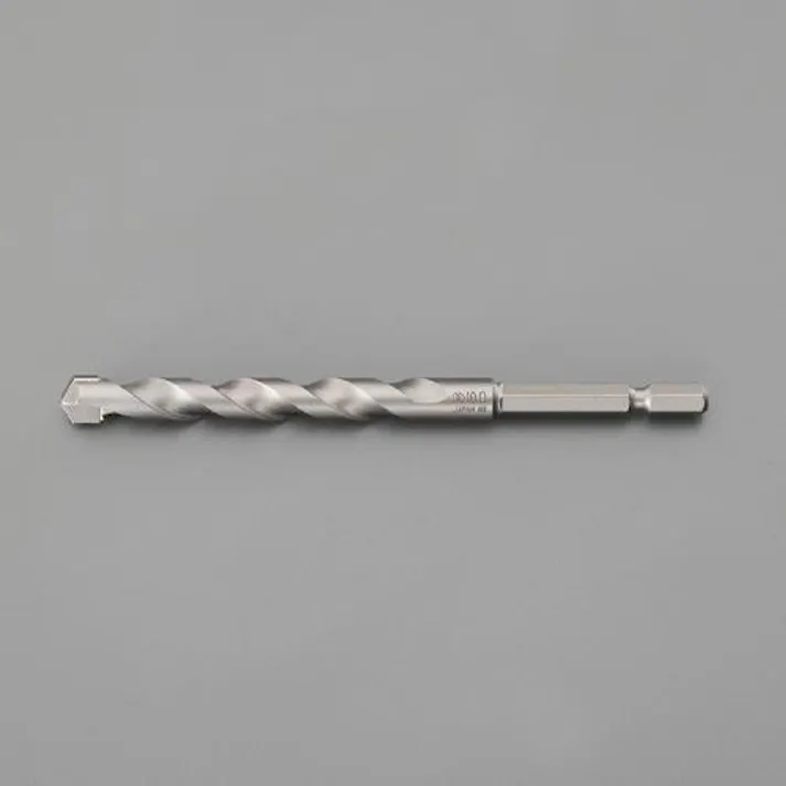 ESCO 10.0x130mm コンクリート用ドリル(六角軸) コンクリートドリル、コンクリート・ダイヤモンドコアドリル、チゼル 4550061081013 EA811AX-10.0(CDC)【別送品】