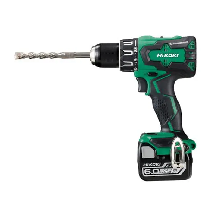 HiKOKI DC14.4V 振動ドライバードリル(充電式/緑) HIKOKI:電動工具 4518340293335 EA813CF-5C(CDC)【別送品】