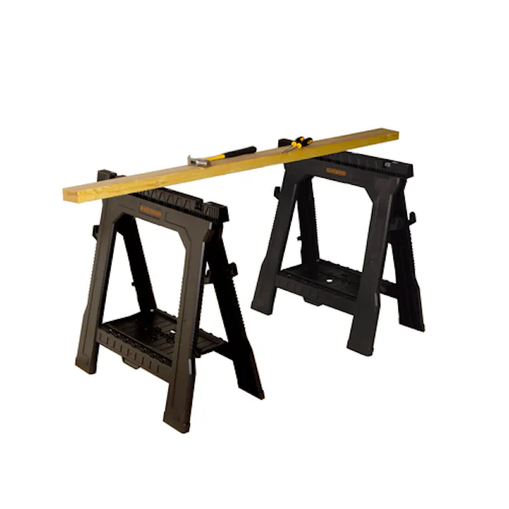 BLACK+DECKER(ブラック・アンド・デッカー) 690x370x800mm/455kg 作業台(折畳式/2個) 作業台 4550061904596 EA813JW-5(CDC)【別送品】