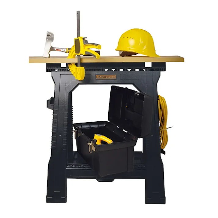 BLACK+DECKER(ブラック・アンド・デッカー) 690x370x800mm/455kg 作業台(折畳式/2個) 作業台 4550061904596 EA813JW-5(CDC)【別送品】