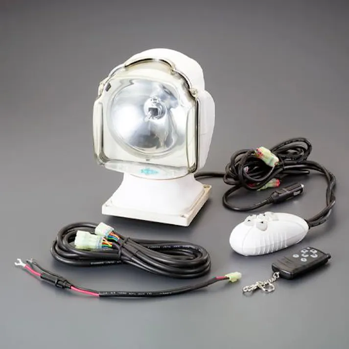 日動工業 DC24V/ 35W HIDサーチライト(リモコン式) 電球、バッテリー用部品 4550061967324 EA814BC-1(CDC)【別送品】