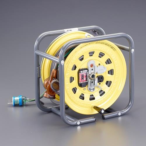 ハタヤリミテッド(HATAYA) コードリール(漏電遮断器/アース) AC125V/15A/27+3m EA815BF-55 4550061505205【別送品】