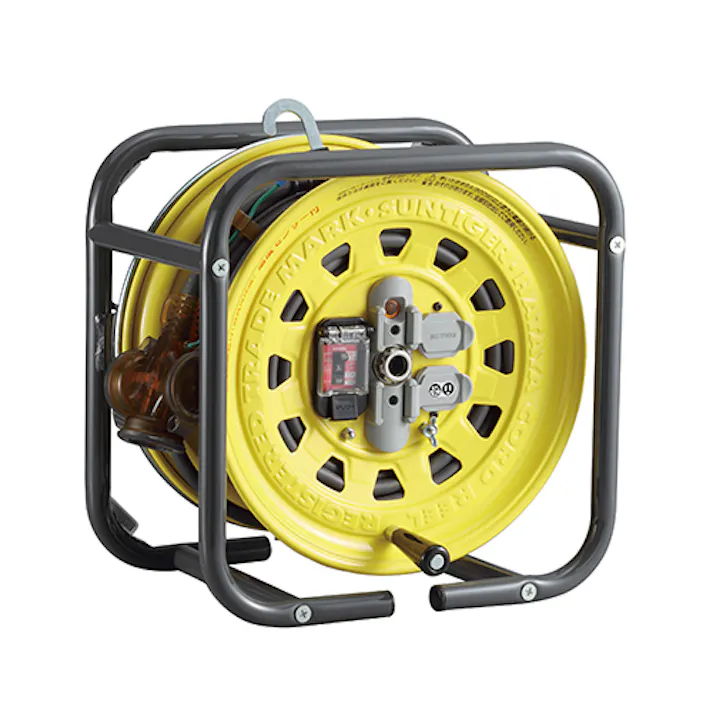 ハタヤリミテッド(HATAYA) コードリール(漏電遮断器/アース) AC125V/15A/27+3m EA815BF-55 4550061505205【別送品】