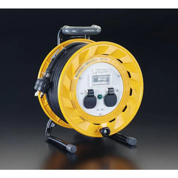 ハタヤリミテッド(HATAYA) コードリール(漏電遮断器・抜止付) AC200V/19A/30m EA815DG-30L 4548745164084【別送品】