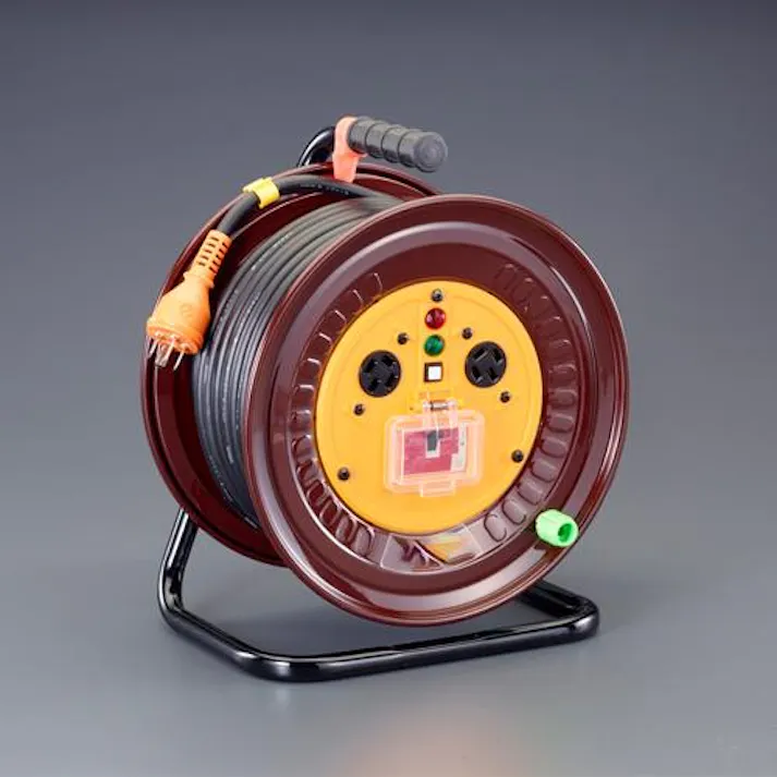 日動工業 コードリール(三相・過負荷漏電遮断) AC200Vx30m EA815DY-3A 4550061634578【別送品】