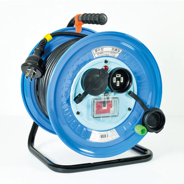 日動工業 コードリール(三相・防雨/過負荷遮断) AC200V/30m EA815DZ-3A 4550061633298【別送品】