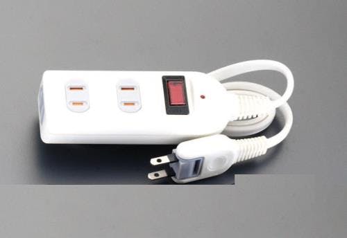 ヤザワコーポレーション タップ(3口・集中スイッチ付/白) AC125V/15Ax5m EA815GL-74AA 4548745513349【別送品】