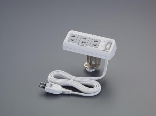 サンワサプライ タップ(3口/一括スイッチ付/クランプ式) AC125V/15A EA815GM-210 4550061373422【別送品】