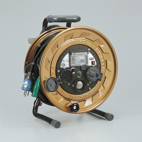 ハタヤリミテッド(HATAYA) メタルセンサーリール(感度調整/漏電遮断) AC125V/30m EA815MS-32 4550061940181【別送品】