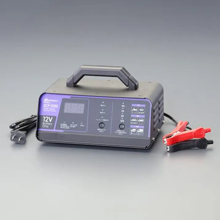 大自工業(Meltec) 自動パルス充電器 AC100V/6-140Ah EA815YA-45 4550061518632【別送品】